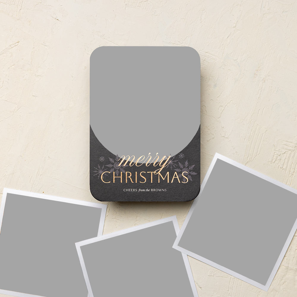 WHCC 2025 Merry Christmas Snowflake Style Holiday Foil Cards 72 preview