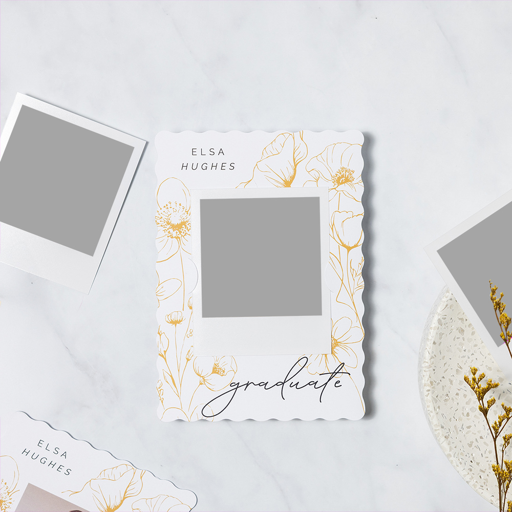 WHCC Cards Gif Frames Wildflower Grads card and mini snapshots2 preview